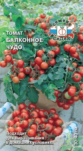 Томат Балконное Чудо цв.п 0,1 гр СеДек
