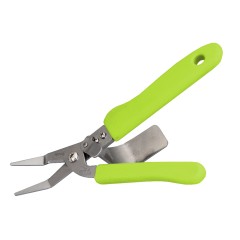 Ножницы-корнеудалитель LISTOK ФЛЁР 2-в-1 с фиксатором /48