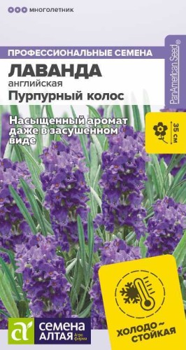 Лаванда Пурпурный Колос англ. цв.п 5шт Семена Алтая