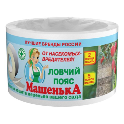 Ловчий пояс Машенька двухсторонний от насекомых 5м ООО Агровит