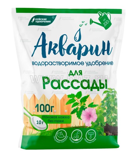 Акварин для рассады 100г Буйские удобрения