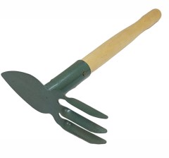 Мотыжка комбинированная МКП-3-2 (лепесток+3 зуба) с ручкой