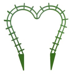 Опора для комнатных растений пластмассовая &quot;Сердечко&quot; (290х280мм)