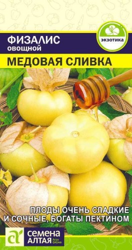 Физалис Медовая Сливка цв.п 0,2гр  Семена Алтая